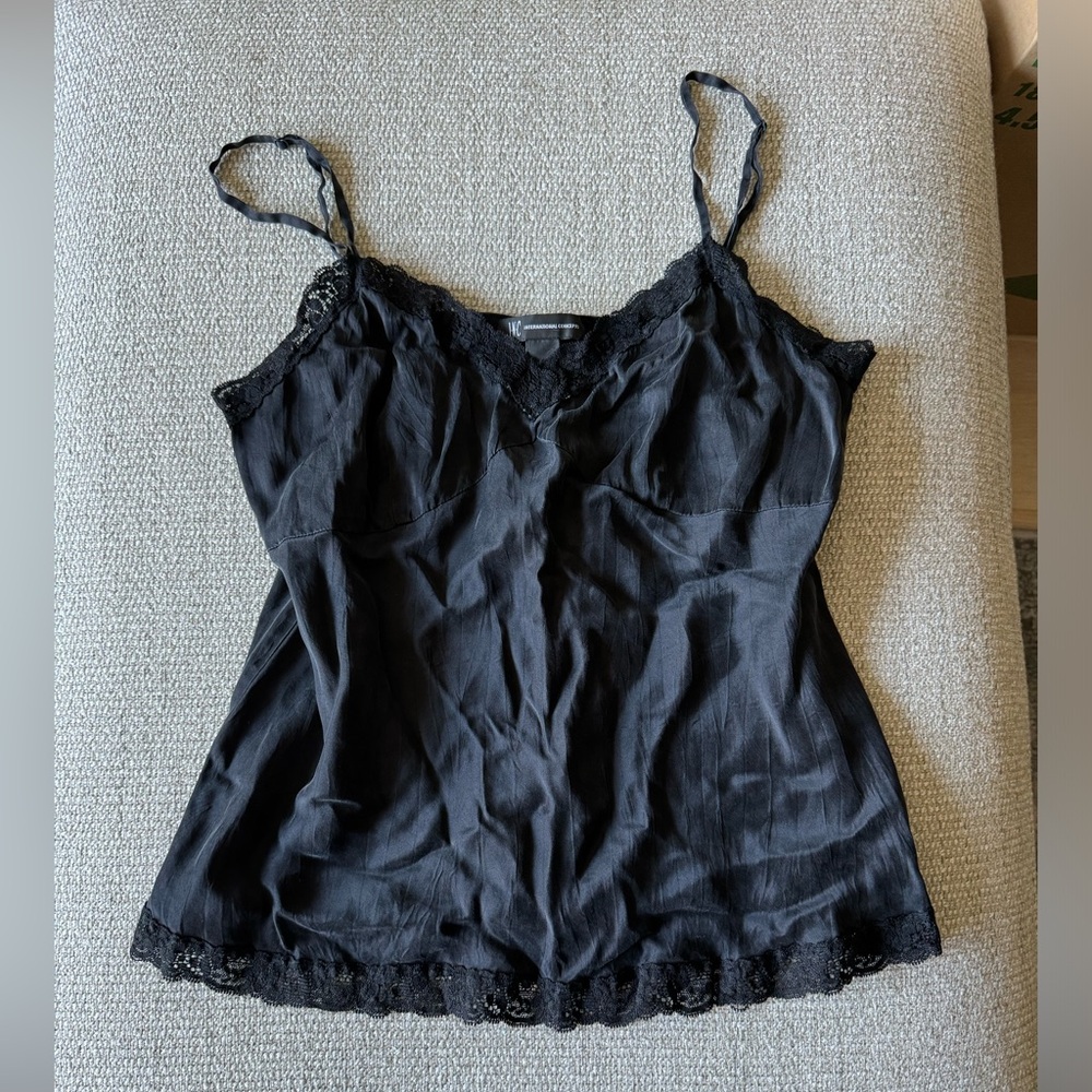 INC 100% silk top